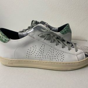 P448 Python Lace Sneakers New without tags size 39